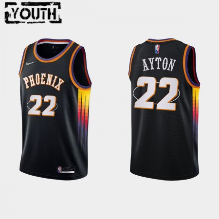 Barn Phoenix Suns Tröja Deandre Ayton 22 Nike 2021-22 City Edition Swingman
